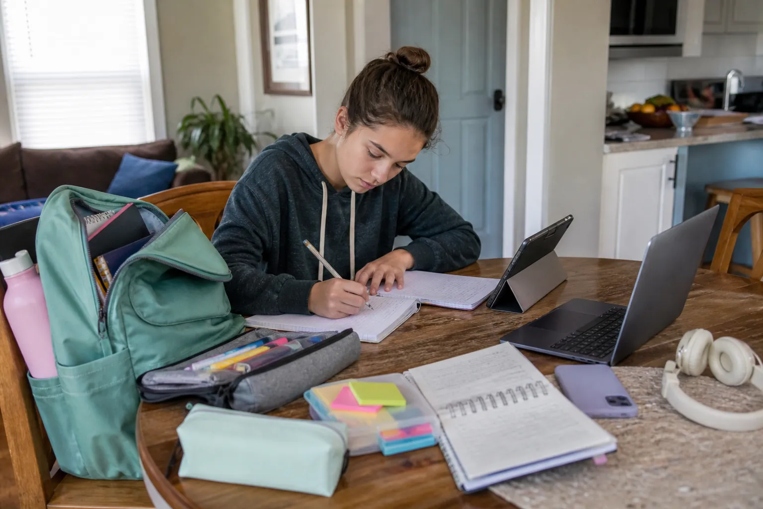 Real-life scene illustrating best back-to-school value upgrades for study and daily routines.
