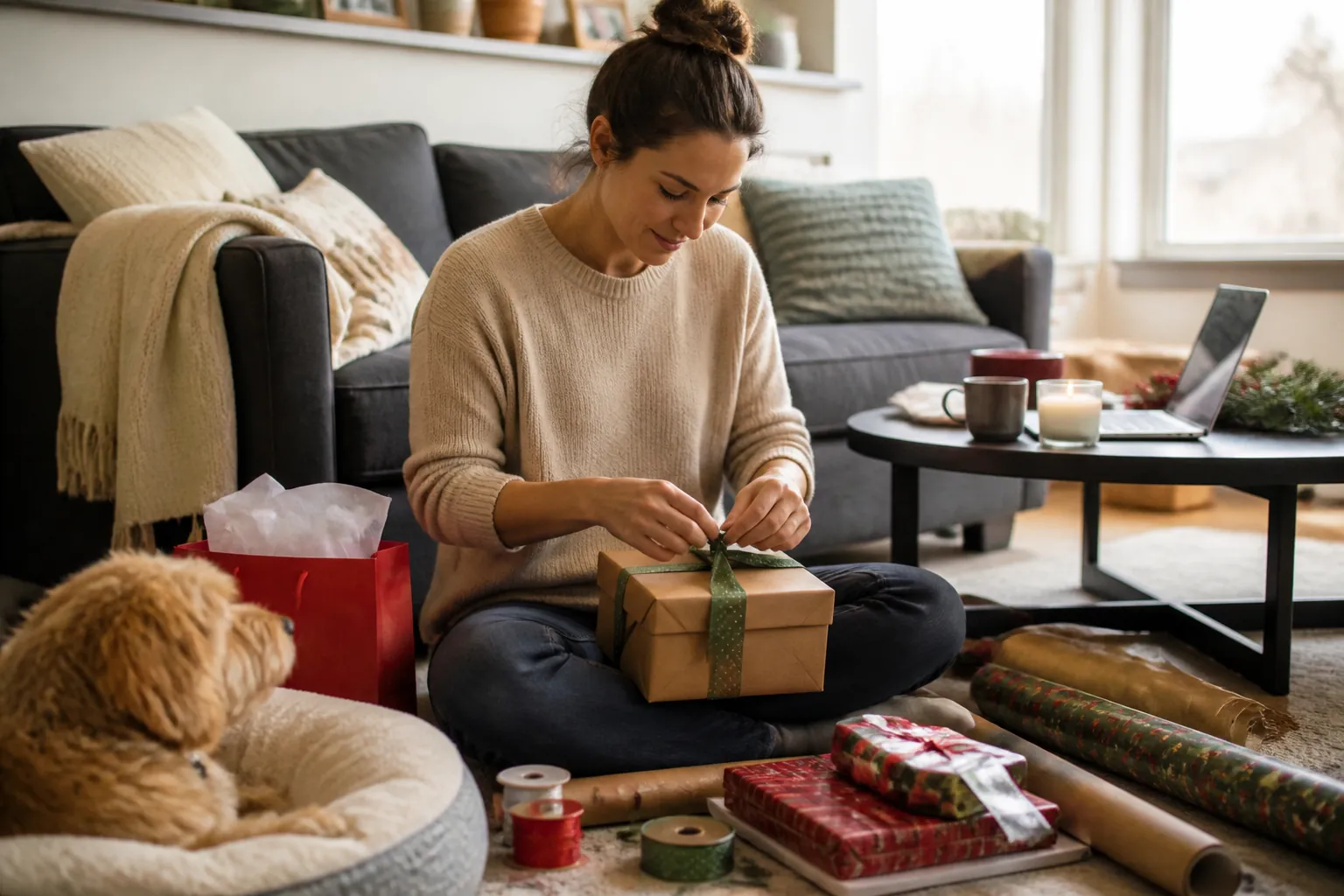 Real-life scene illustrating best last-minute gifts that do not feel rushed.